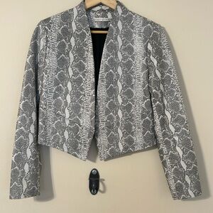 Alice and Olivia Vegan Leather Jacket